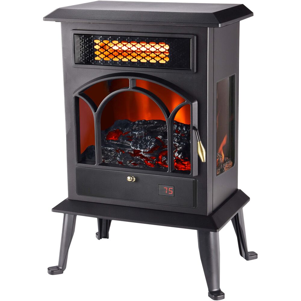 3 Sided Infrared Top Vent Stove Heater
